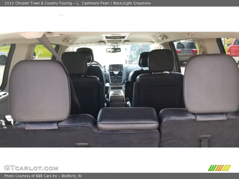Cashmere Pearl / Black/Light Graystone 2013 Chrysler Town & Country Touring - L