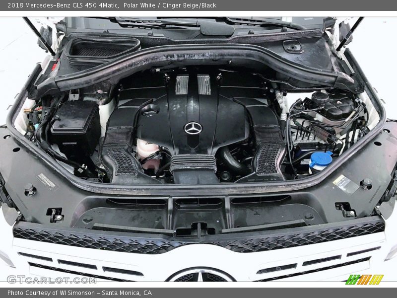 Polar White / Ginger Beige/Black 2018 Mercedes-Benz GLS 450 4Matic