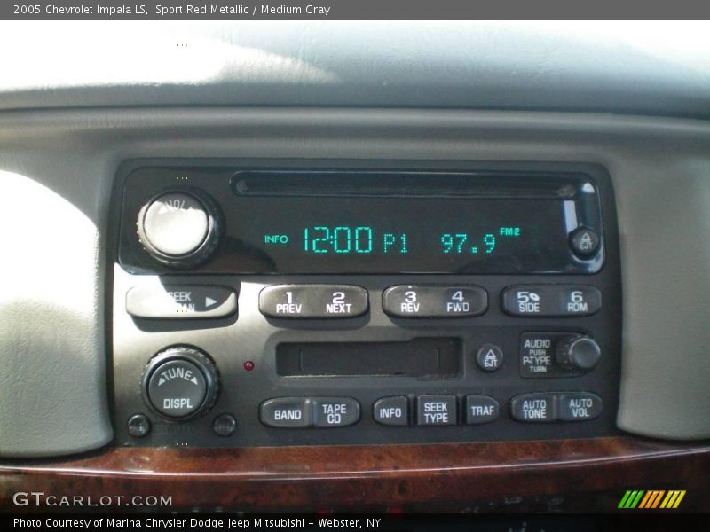 Sport Red Metallic / Medium Gray 2005 Chevrolet Impala LS