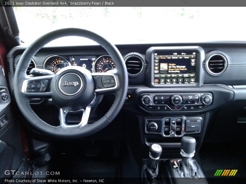 Snazzberry Pearl / Black 2021 Jeep Gladiator Overland 4x4