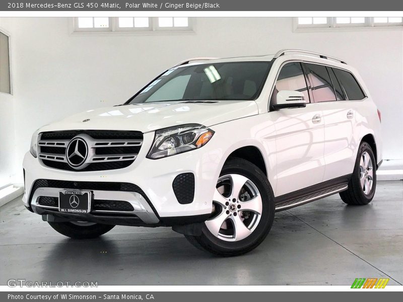 Front 3/4 View of 2018 GLS 450 4Matic