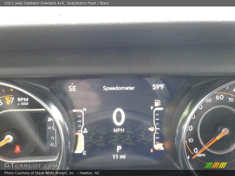 Snazzberry Pearl / Black 2021 Jeep Gladiator Overland 4x4