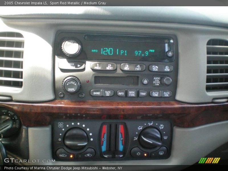 Sport Red Metallic / Medium Gray 2005 Chevrolet Impala LS