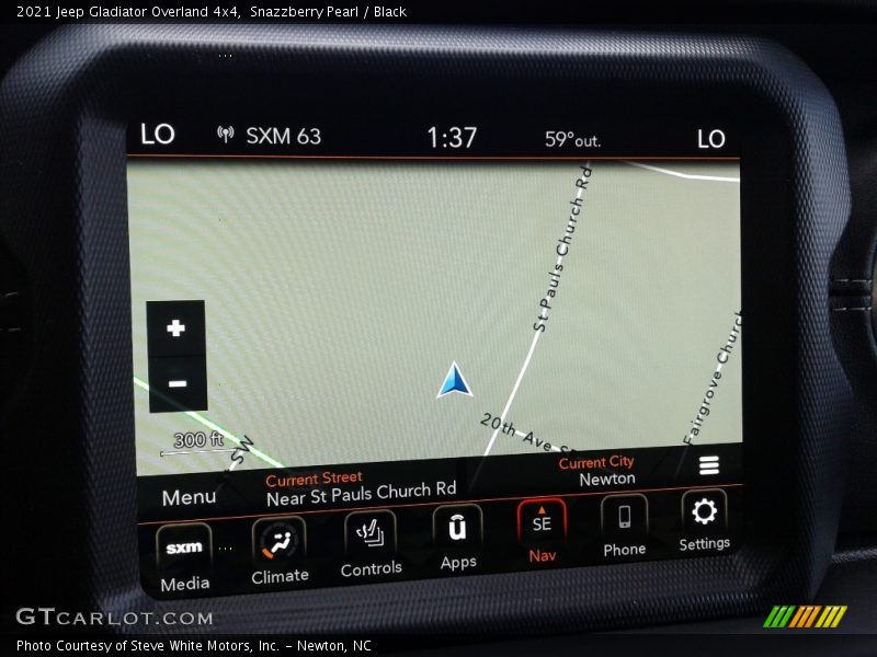 Snazzberry Pearl / Black 2021 Jeep Gladiator Overland 4x4