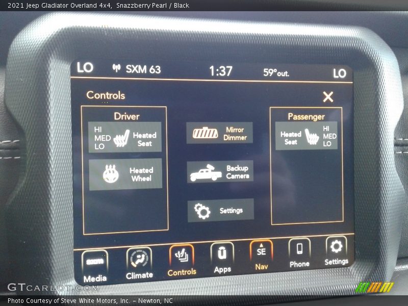 Snazzberry Pearl / Black 2021 Jeep Gladiator Overland 4x4