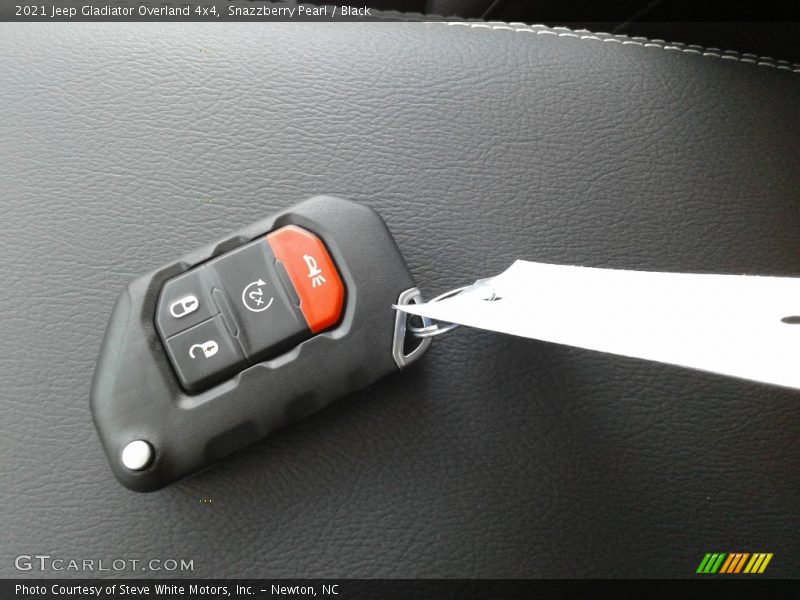 Snazzberry Pearl / Black 2021 Jeep Gladiator Overland 4x4