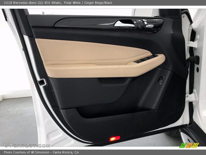 Polar White / Ginger Beige/Black 2018 Mercedes-Benz GLS 450 4Matic