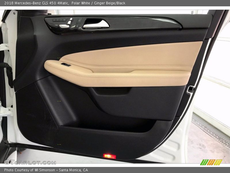 Polar White / Ginger Beige/Black 2018 Mercedes-Benz GLS 450 4Matic
