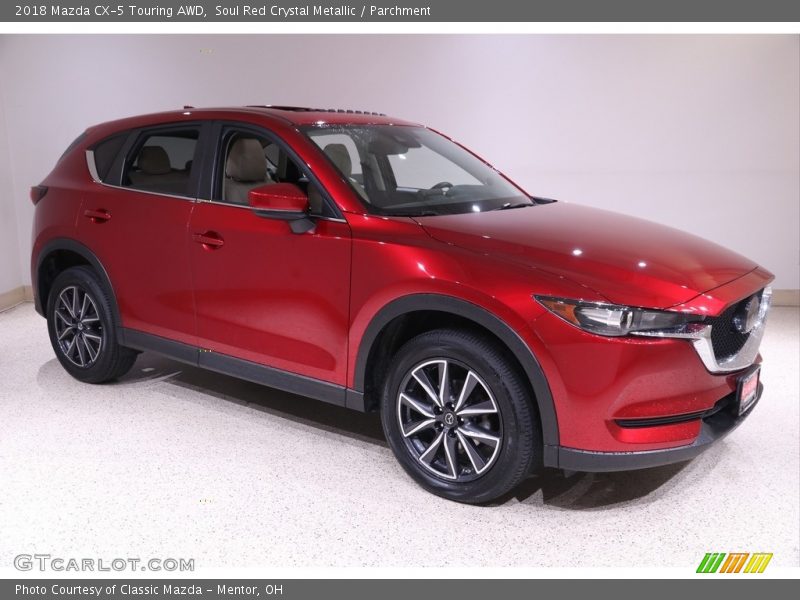 Front 3/4 View of 2018 CX-5 Touring AWD