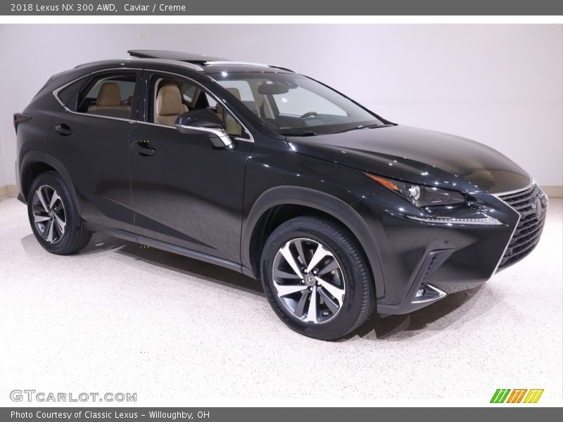 Caviar / Creme 2018 Lexus NX 300 AWD