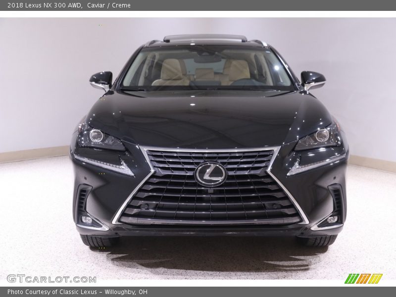 Caviar / Creme 2018 Lexus NX 300 AWD
