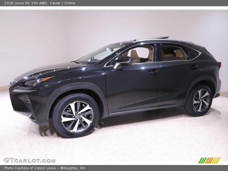 Caviar / Creme 2018 Lexus NX 300 AWD