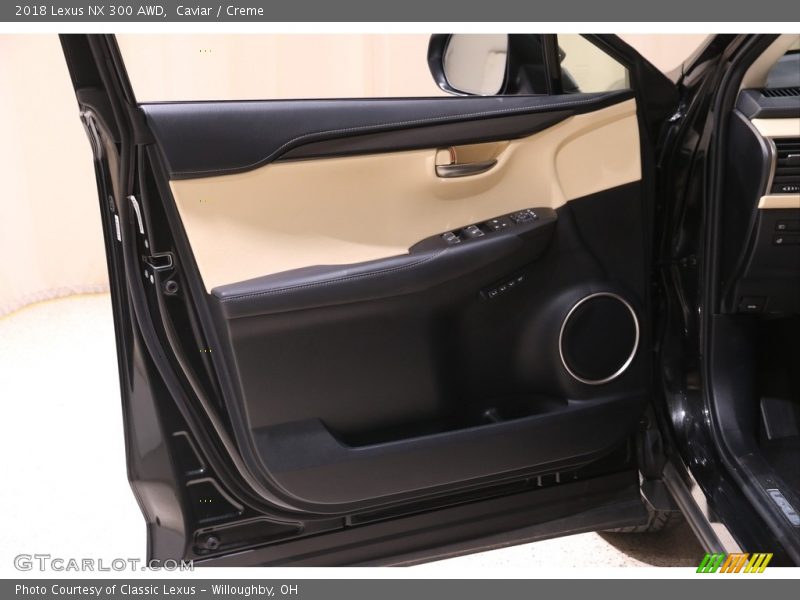 Caviar / Creme 2018 Lexus NX 300 AWD