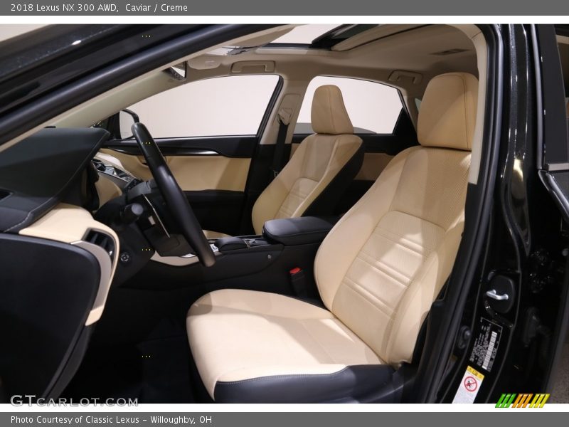 Caviar / Creme 2018 Lexus NX 300 AWD