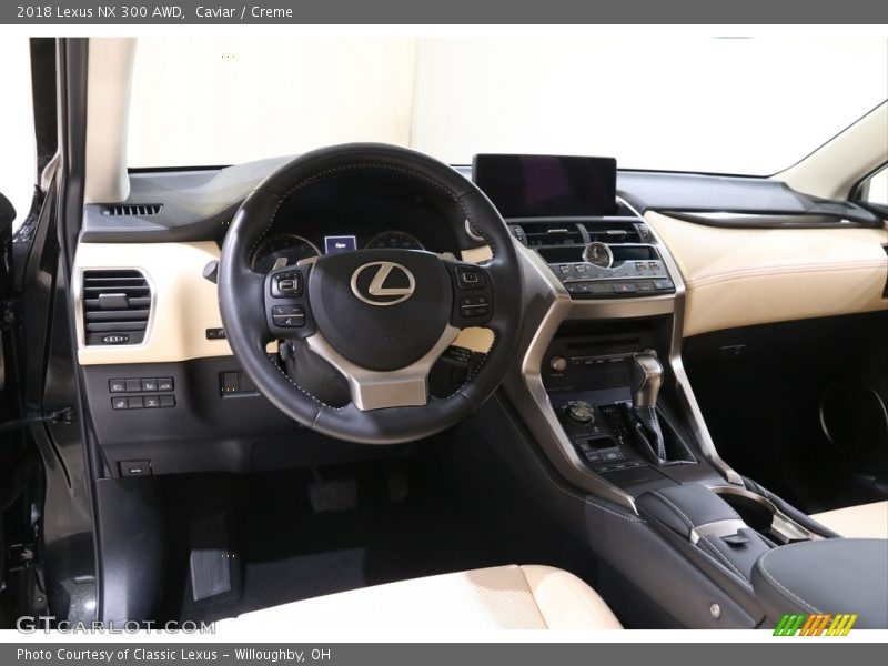 Caviar / Creme 2018 Lexus NX 300 AWD