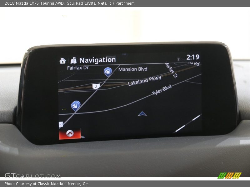 Soul Red Crystal Metallic / Parchment 2018 Mazda CX-5 Touring AWD