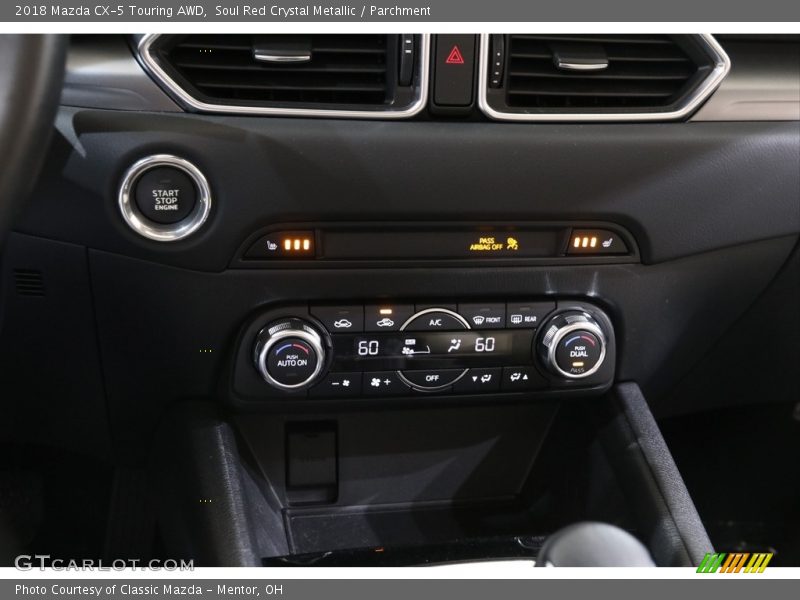 Soul Red Crystal Metallic / Parchment 2018 Mazda CX-5 Touring AWD
