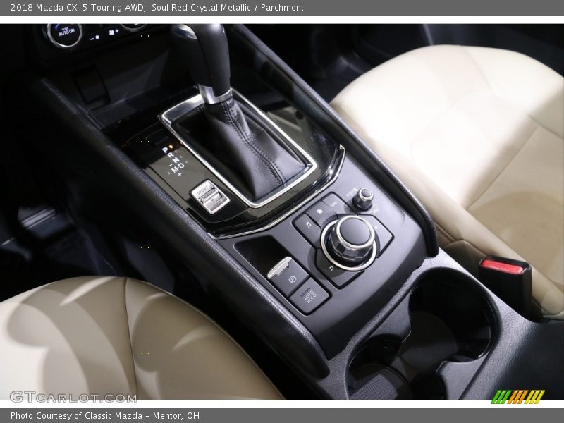 Soul Red Crystal Metallic / Parchment 2018 Mazda CX-5 Touring AWD