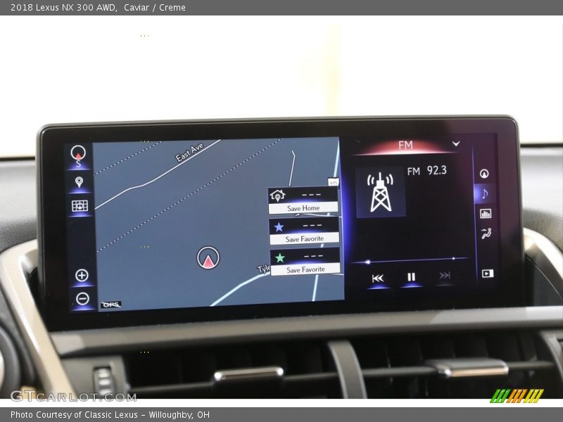 Caviar / Creme 2018 Lexus NX 300 AWD