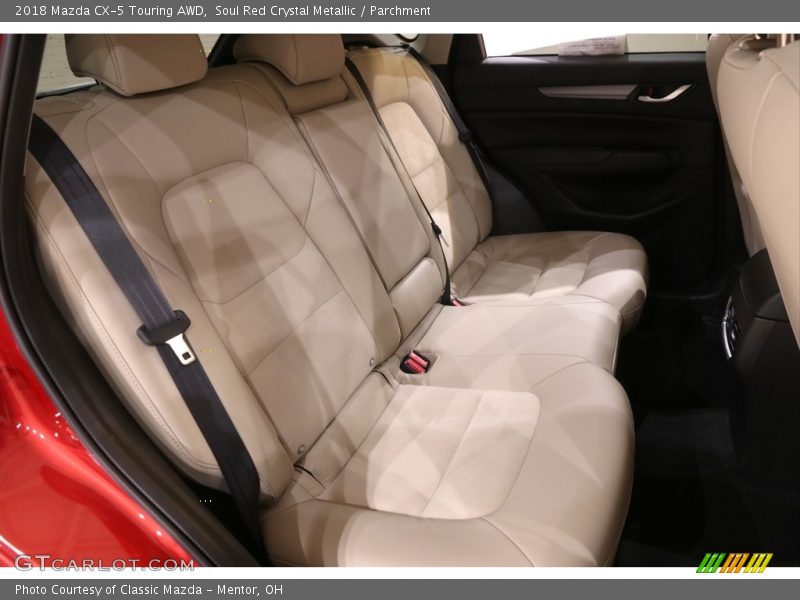 Soul Red Crystal Metallic / Parchment 2018 Mazda CX-5 Touring AWD