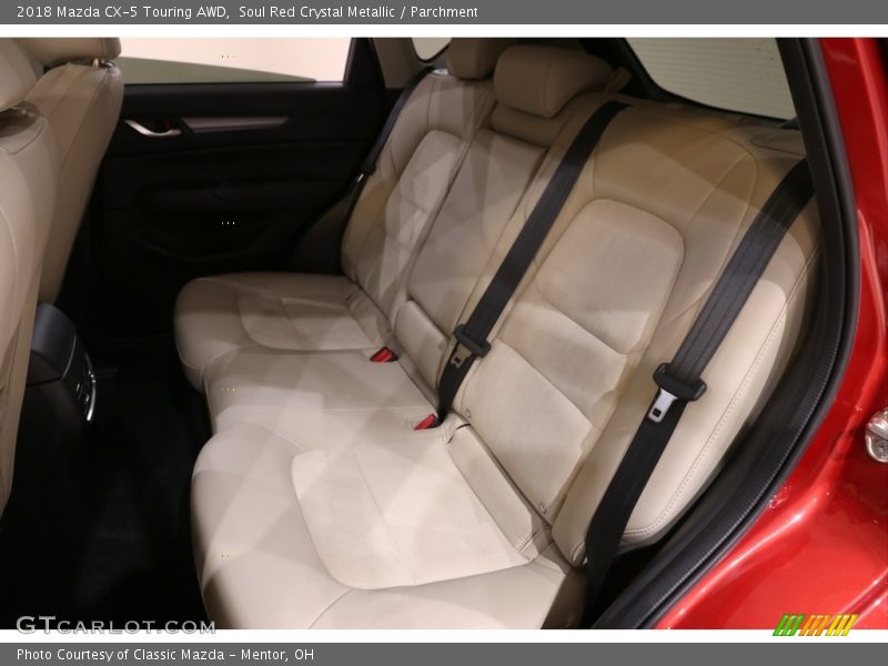 Soul Red Crystal Metallic / Parchment 2018 Mazda CX-5 Touring AWD