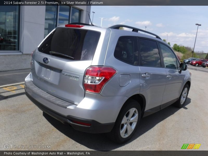 Ice Silver Metallic / Platinum 2014 Subaru Forester 2.5i Premium