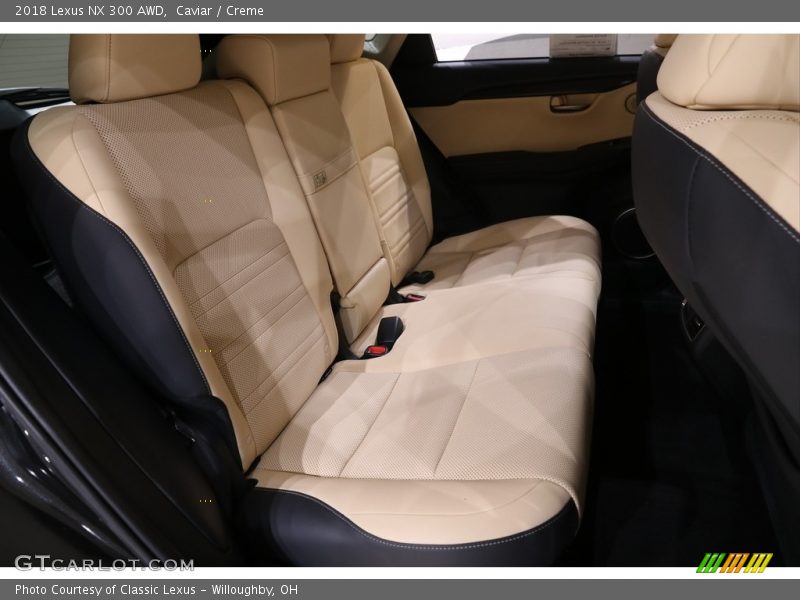 Caviar / Creme 2018 Lexus NX 300 AWD