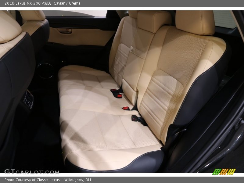 Caviar / Creme 2018 Lexus NX 300 AWD