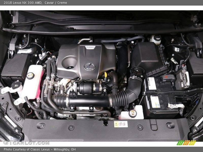 Caviar / Creme 2018 Lexus NX 300 AWD