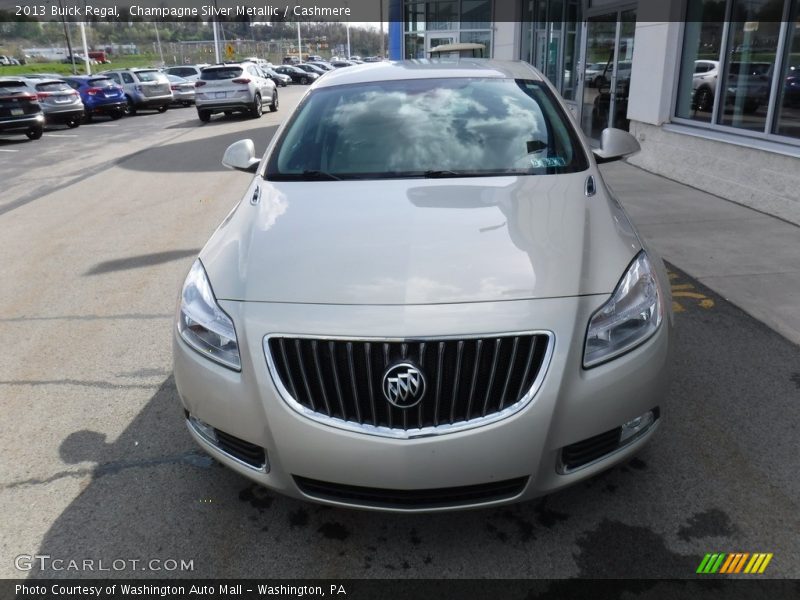 Champagne Silver Metallic / Cashmere 2013 Buick Regal