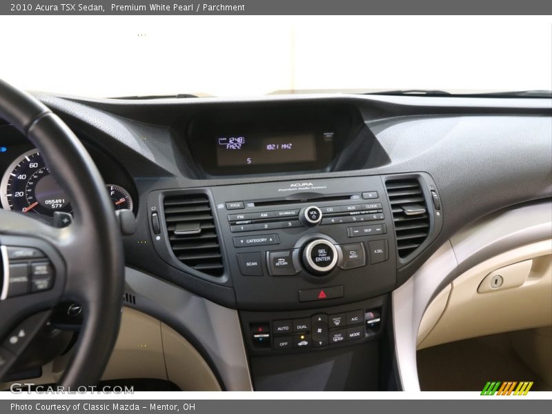Premium White Pearl / Parchment 2010 Acura TSX Sedan