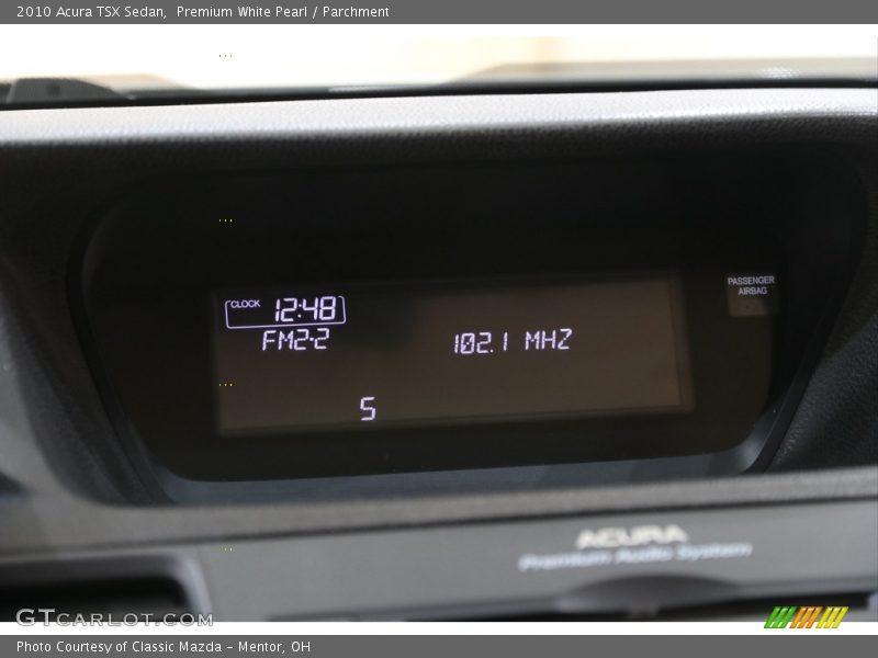 Premium White Pearl / Parchment 2010 Acura TSX Sedan