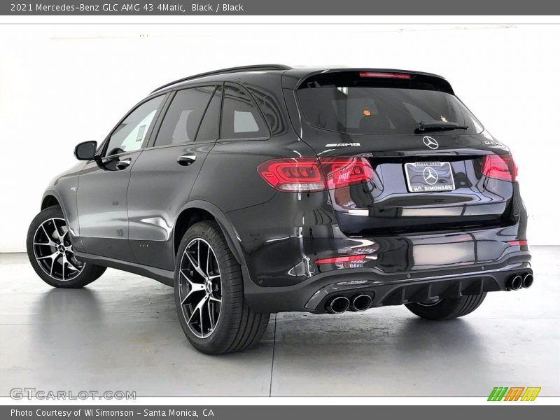 Black / Black 2021 Mercedes-Benz GLC AMG 43 4Matic