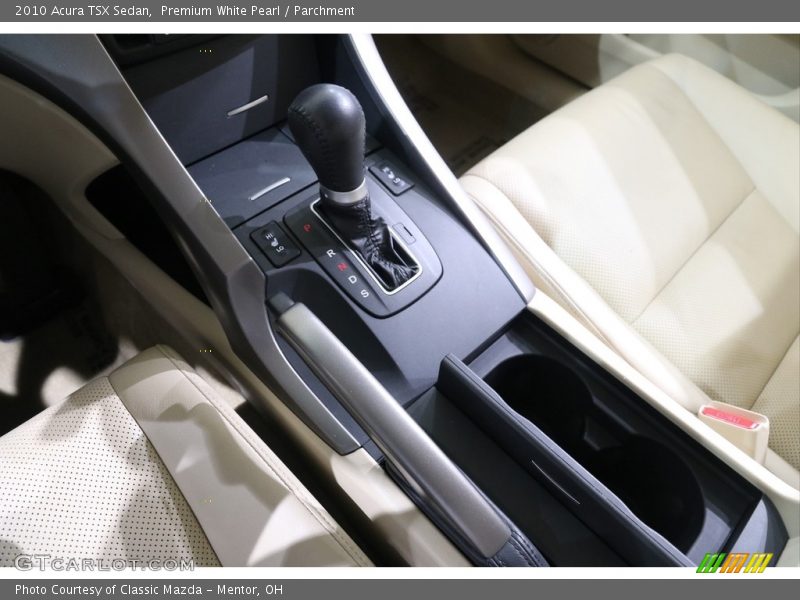 Premium White Pearl / Parchment 2010 Acura TSX Sedan