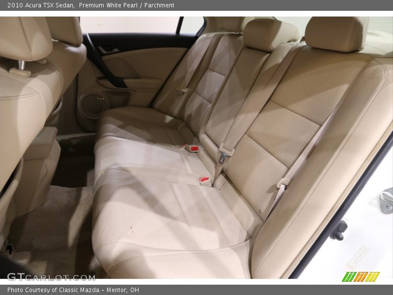 Premium White Pearl / Parchment 2010 Acura TSX Sedan