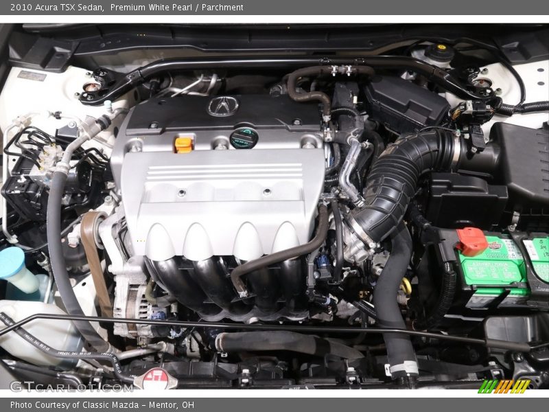 Premium White Pearl / Parchment 2010 Acura TSX Sedan