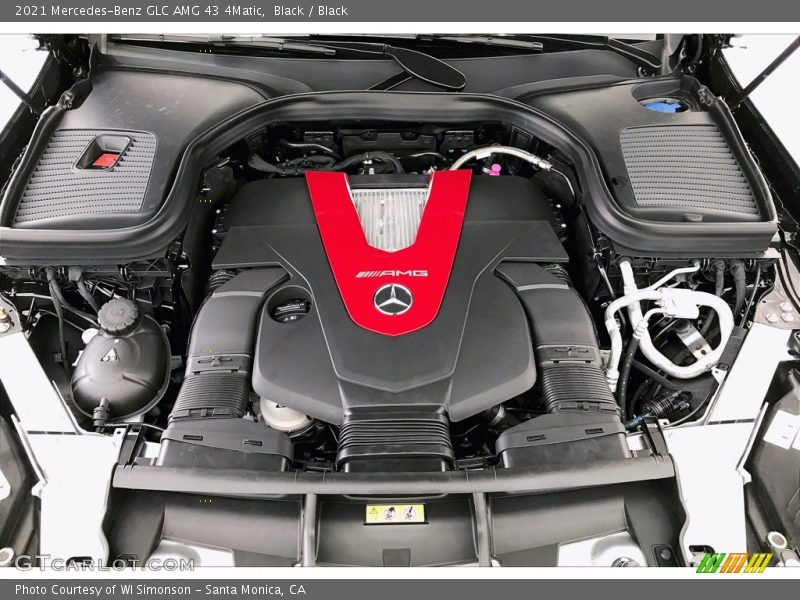 Black / Black 2021 Mercedes-Benz GLC AMG 43 4Matic