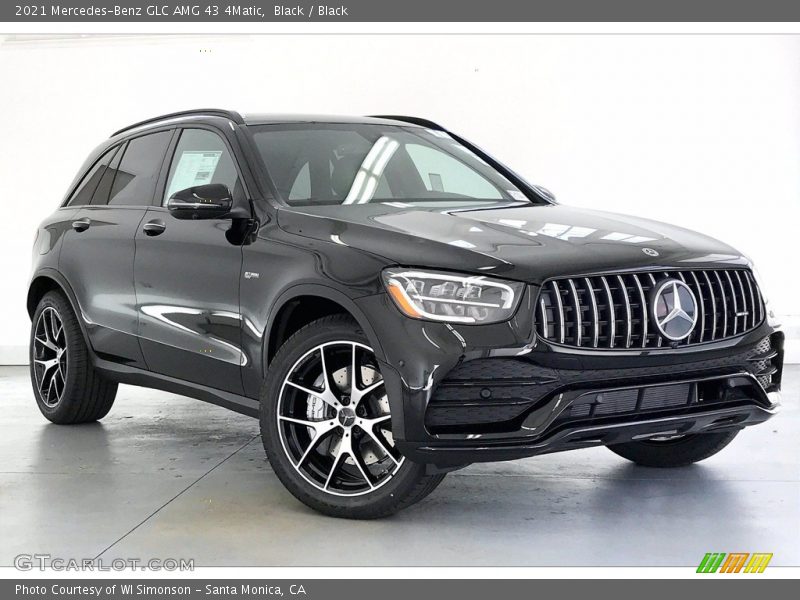Black / Black 2021 Mercedes-Benz GLC AMG 43 4Matic