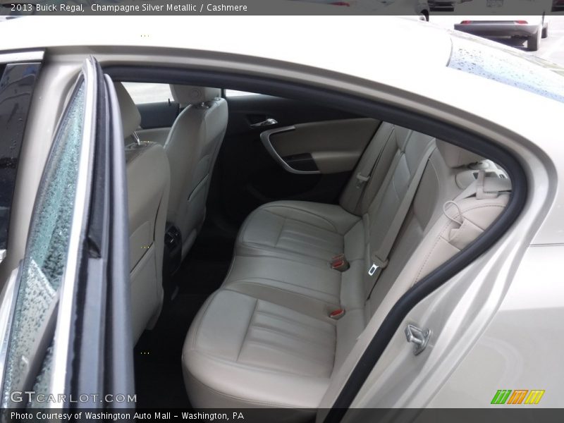 Rear Seat of 2013 Regal 
