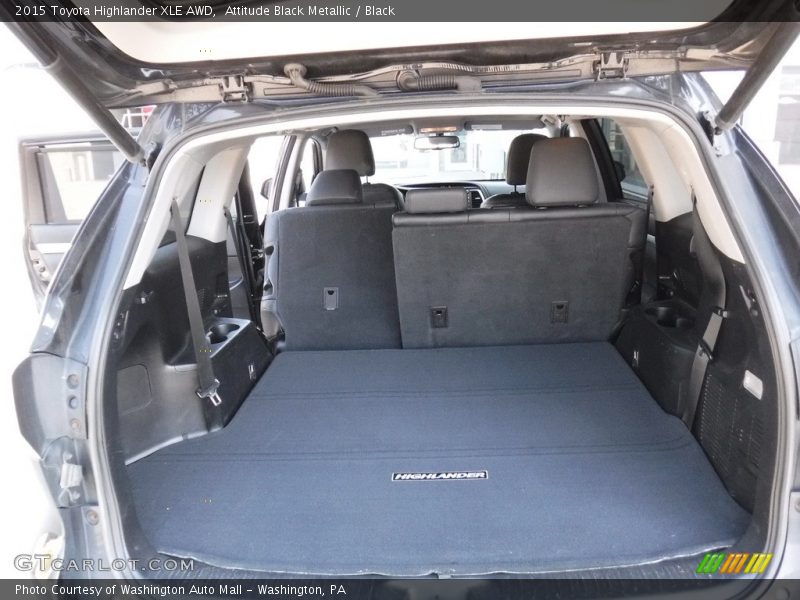 Attitude Black Metallic / Black 2015 Toyota Highlander XLE AWD