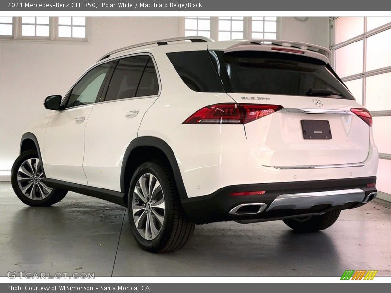 Polar White / Macchiato Beige/Black 2021 Mercedes-Benz GLE 350
