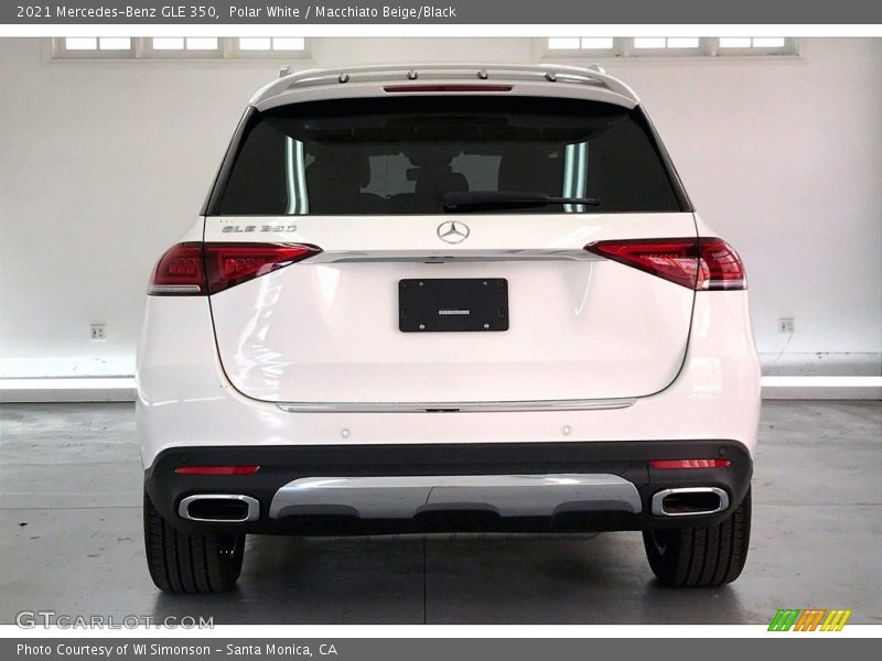 Polar White / Macchiato Beige/Black 2021 Mercedes-Benz GLE 350