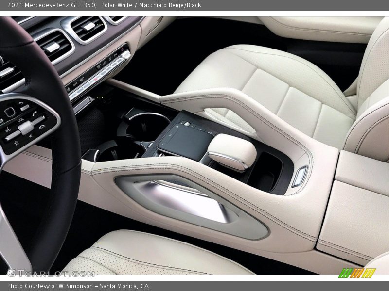 Polar White / Macchiato Beige/Black 2021 Mercedes-Benz GLE 350