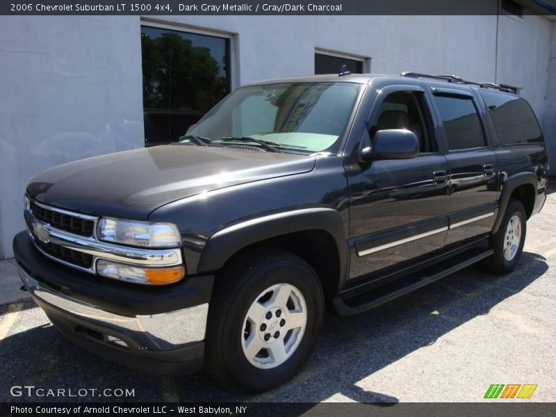 Dark Gray Metallic / Gray/Dark Charcoal 2006 Chevrolet Suburban LT 1500 4x4