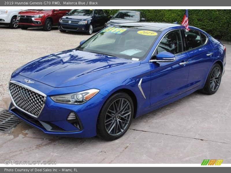  2019 Genesis G70 RWD Mallorca Blue