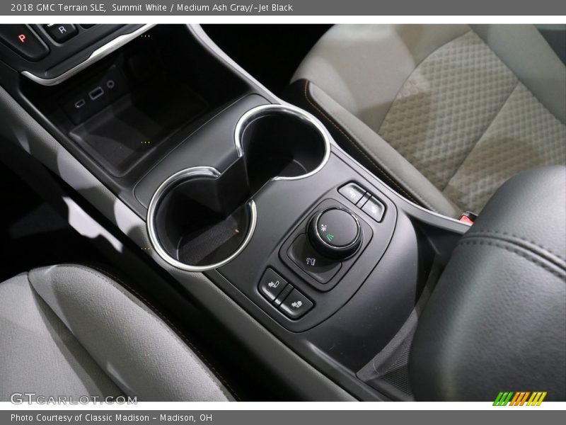 Summit White / Medium Ash Gray/­Jet Black 2018 GMC Terrain SLE