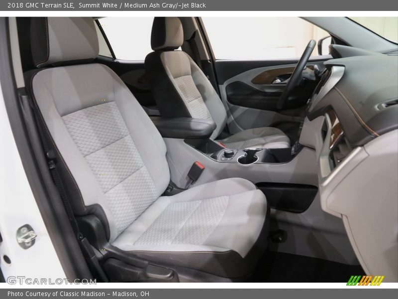 Summit White / Medium Ash Gray/­Jet Black 2018 GMC Terrain SLE