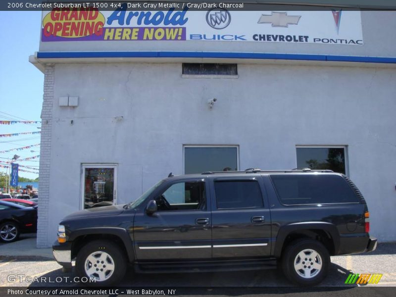 Dark Gray Metallic / Gray/Dark Charcoal 2006 Chevrolet Suburban LT 1500 4x4