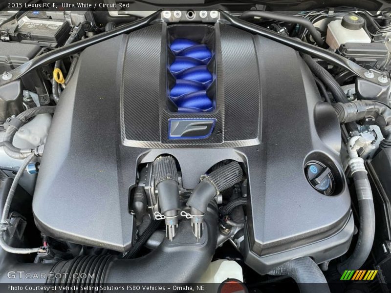  2015 RC F Engine - 5.0 Liter DOHC 32-Valve VVT-i V8