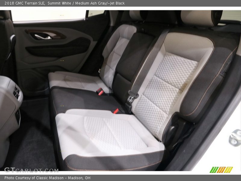 Summit White / Medium Ash Gray/­Jet Black 2018 GMC Terrain SLE